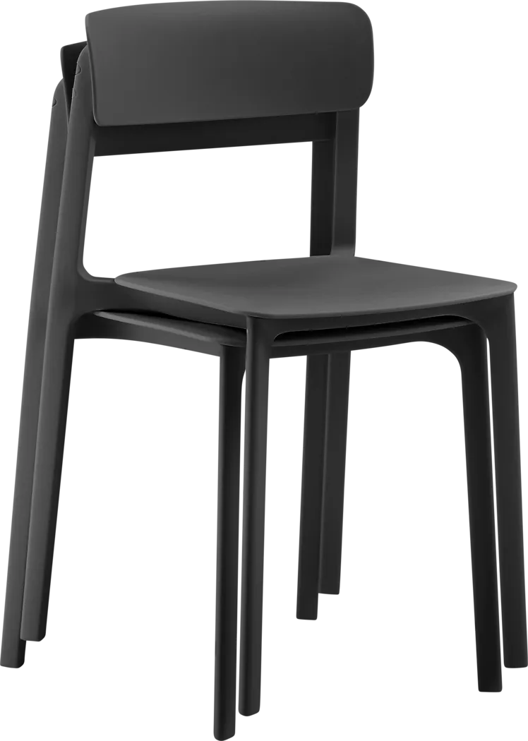 Guntern Black Dining Chair, Set of 2 - Thumbnail - Image 7