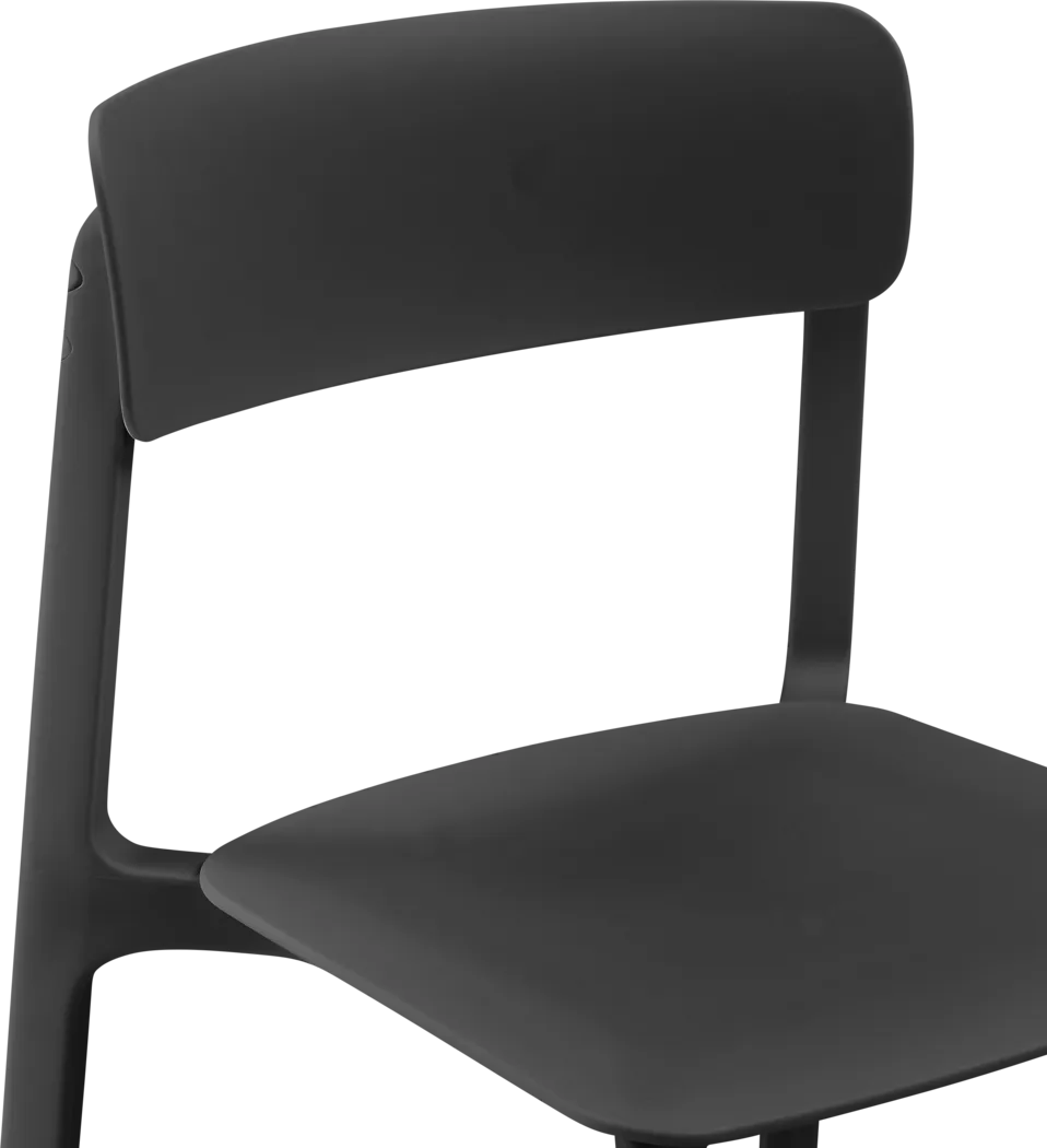Guntern Black Dining Chair, Set of 2 - Thumbnail - Image 8