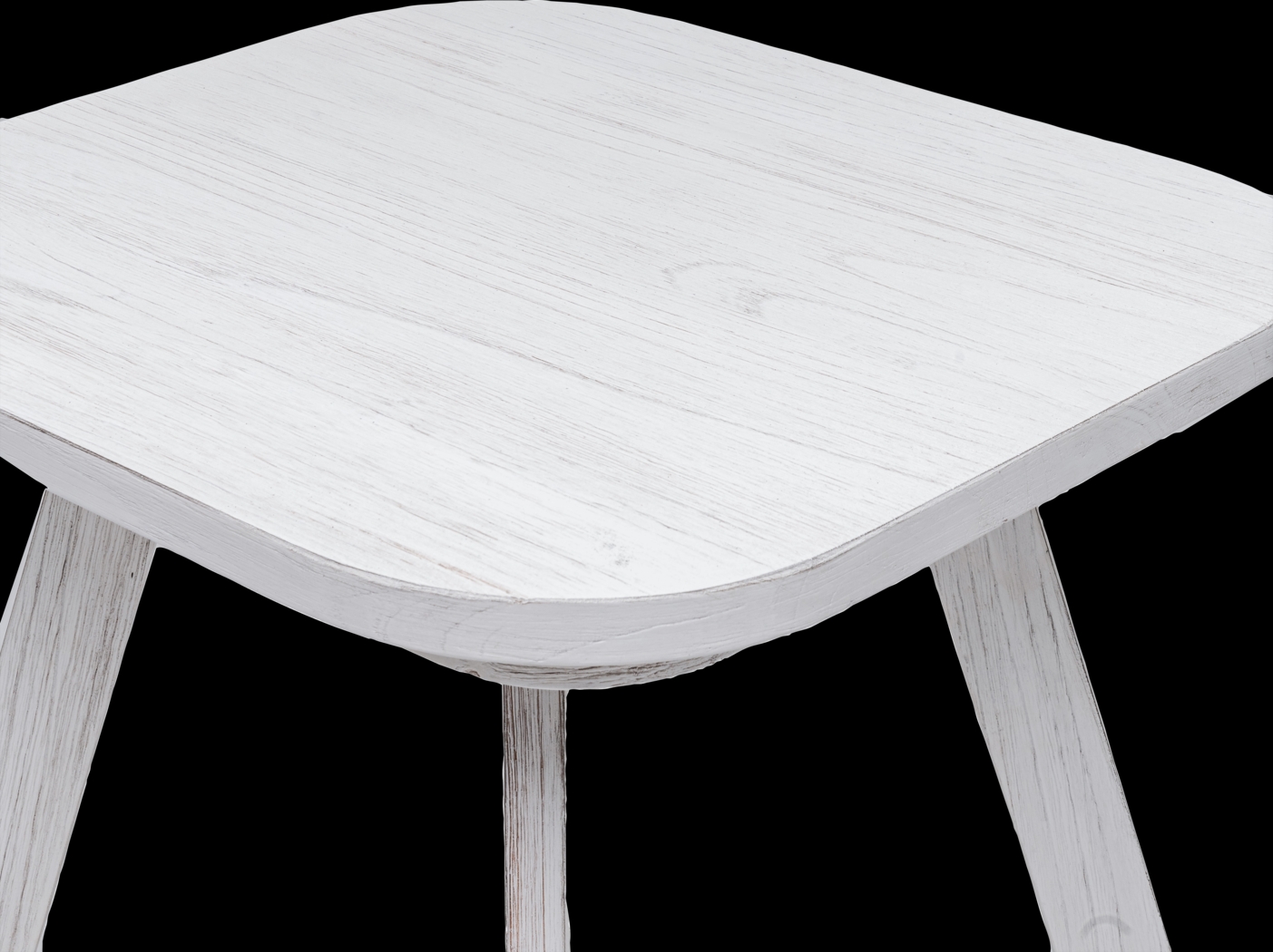 Guoten White End Table - Thumbnail - Image 4