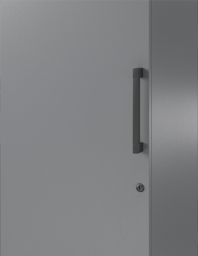 Gurden Gray Garage 1 Door Cabinet - Thumbnail - Image 8