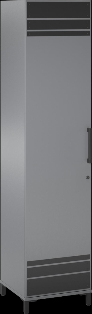 Gurden Gray Garage 1 Door Cabinet - Thumbnail - Image 1