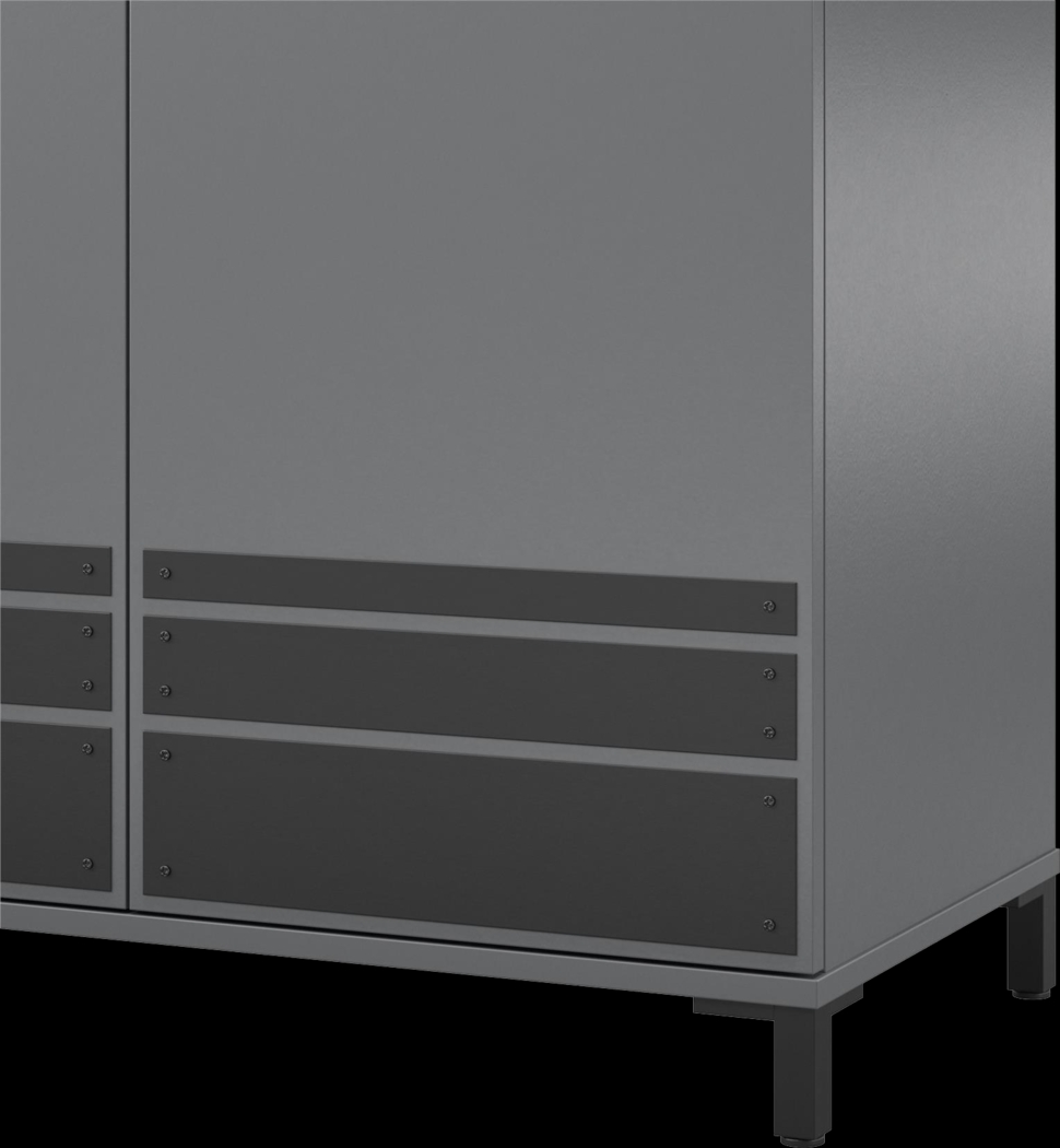 Gurden Gray Garage 2 Door Cabinet - Thumbnail - Image 11