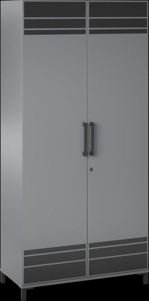 Gurden Gray Garage 2 Door Cabinet - Thumbnail - Image 1