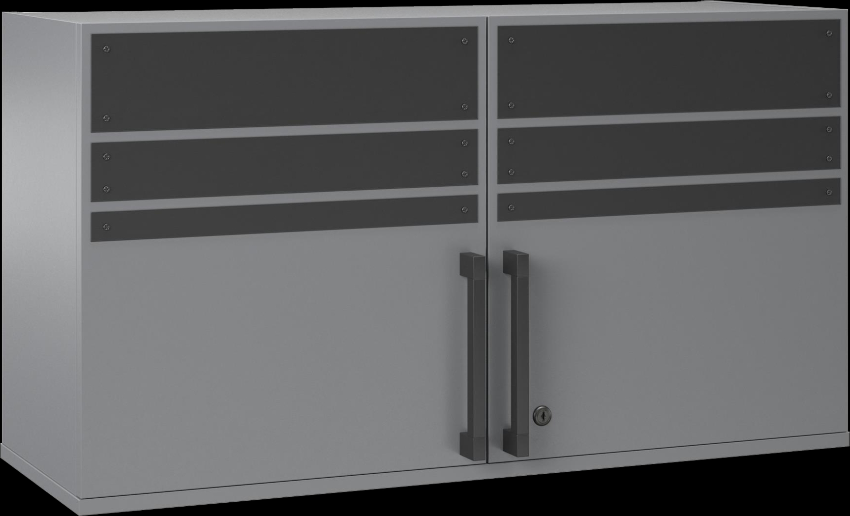 Gurden Gray Garage 2 Door Wall Cabinet - Thumbnail - Image 1