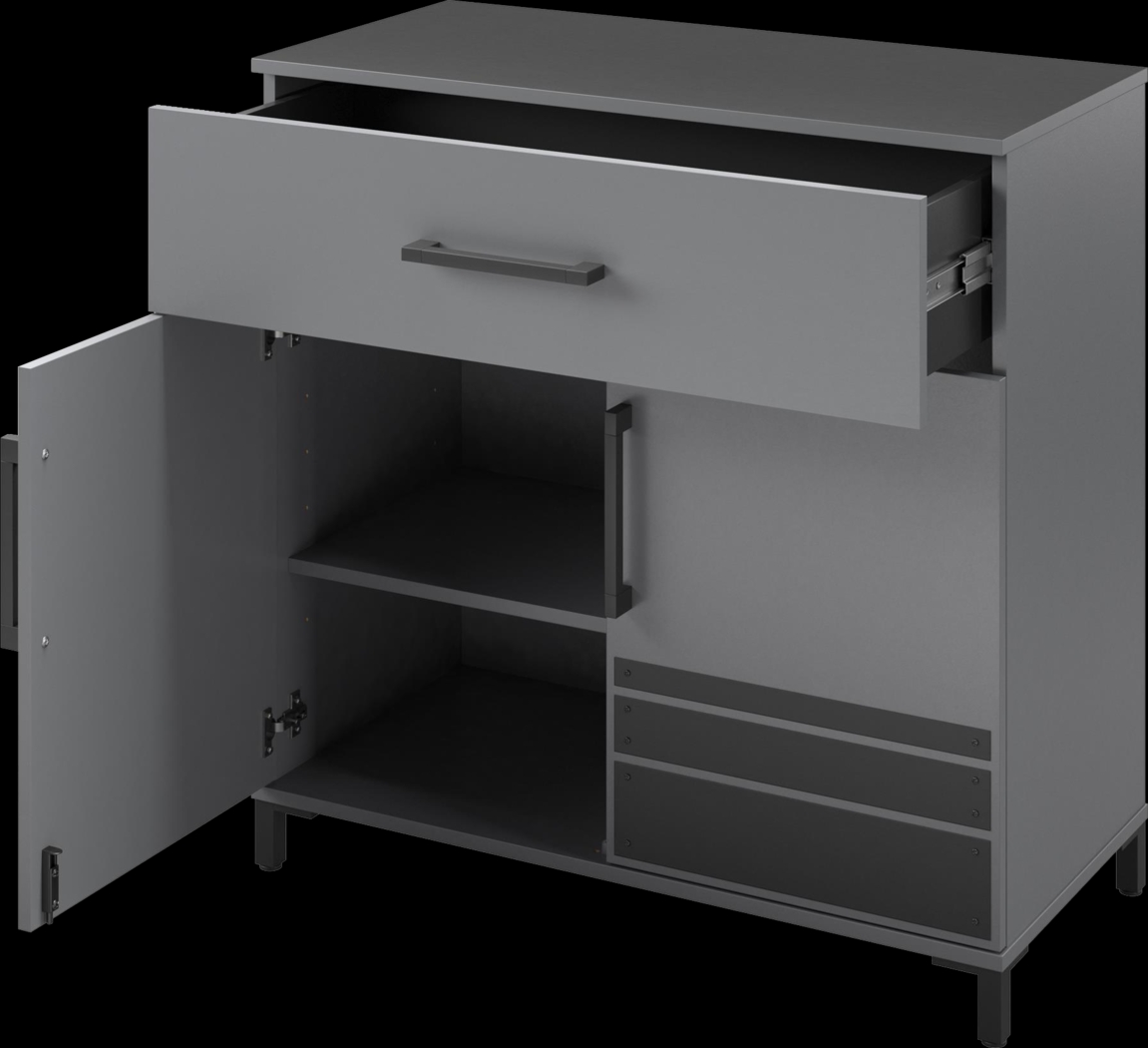 Gurden Gray Garage Cabinet - Thumbnail - Image 6
