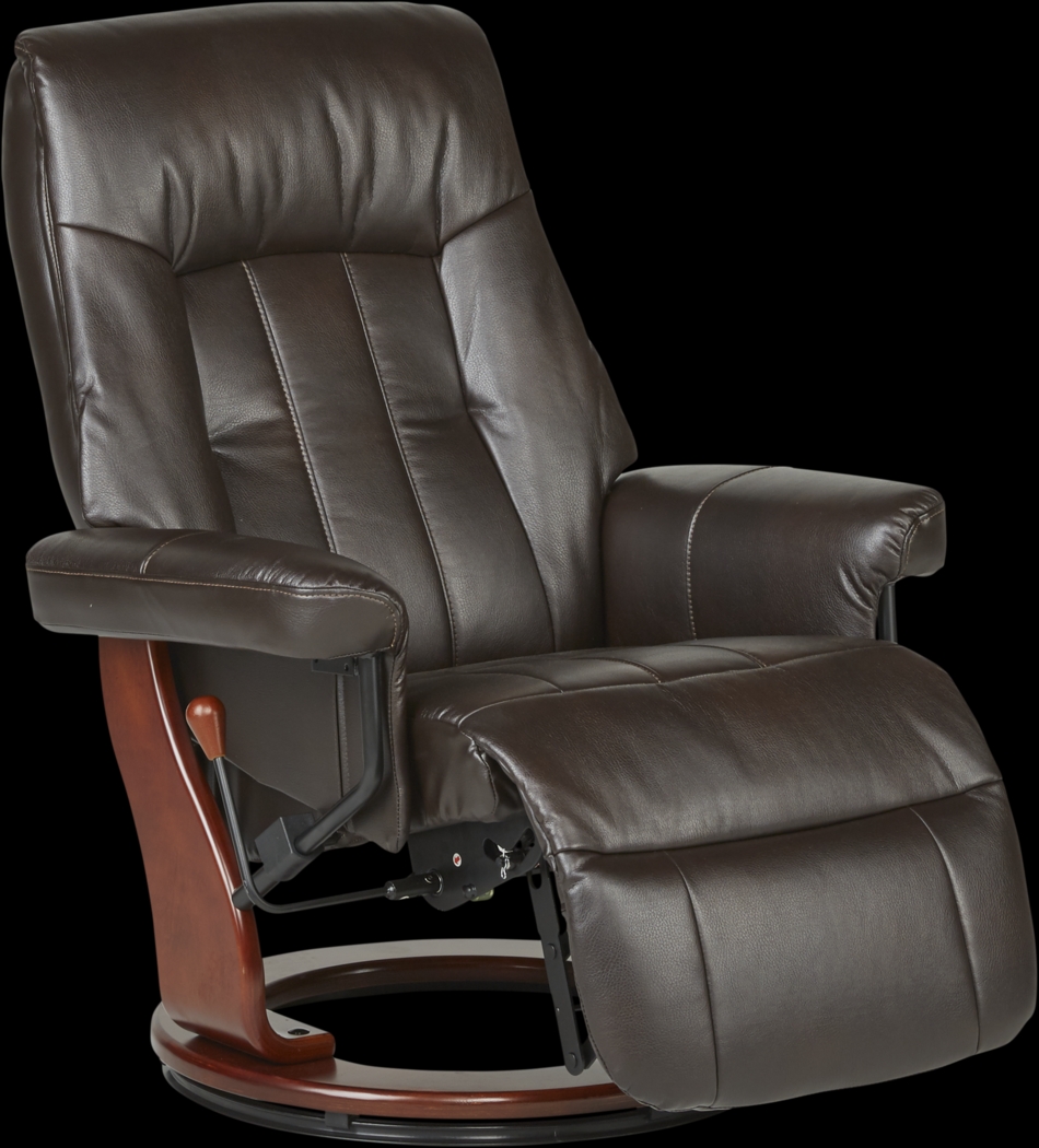 Gustavo Brown Recliner - Thumbnail - Image 2