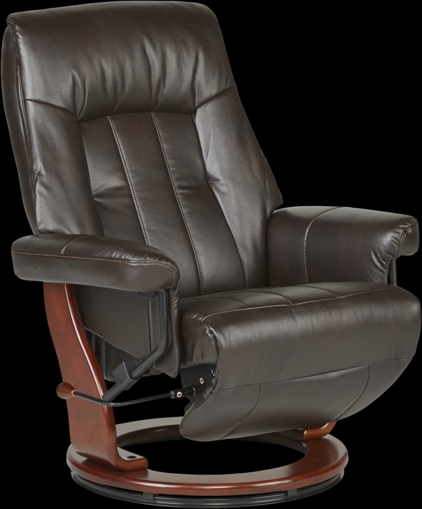 Gustavo Brown Recliner - Thumbnail - Image 1
