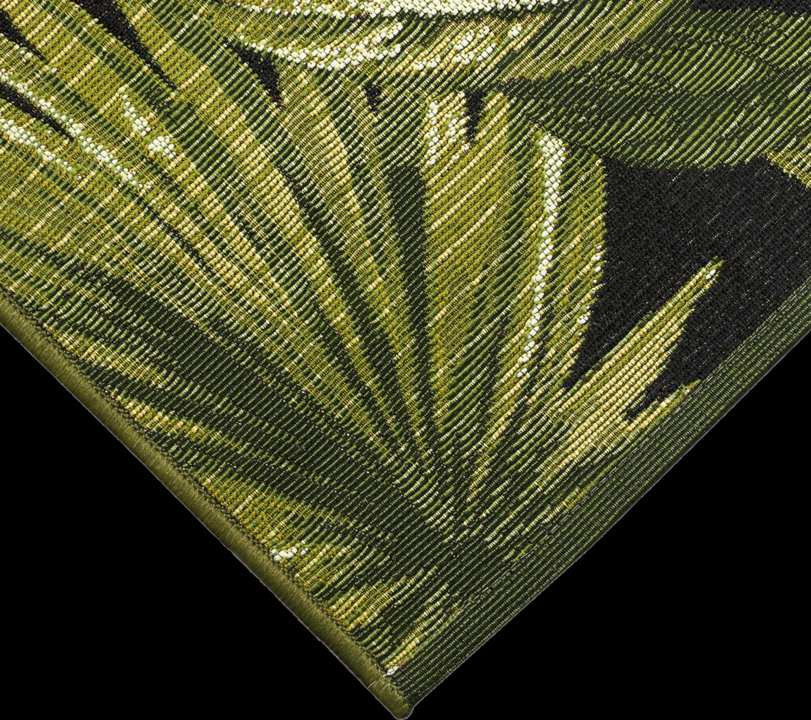 Guthrie Black 4'10 x 7'6 Indoor/Outdoor Rug - Thumbnail - Image 4