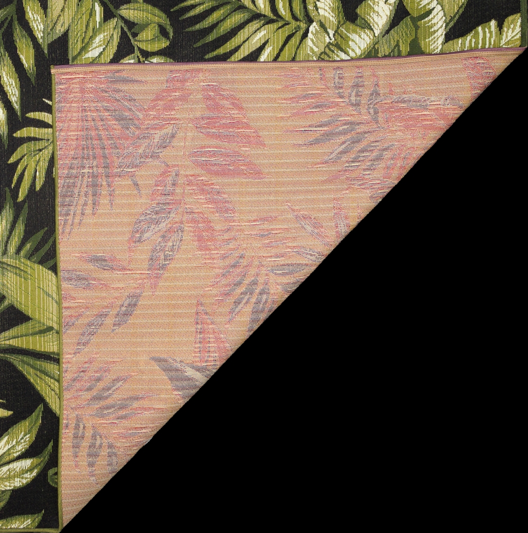 Guthrie Black 4'10 x 7'6 Indoor/Outdoor Rug - Thumbnail - Image 6