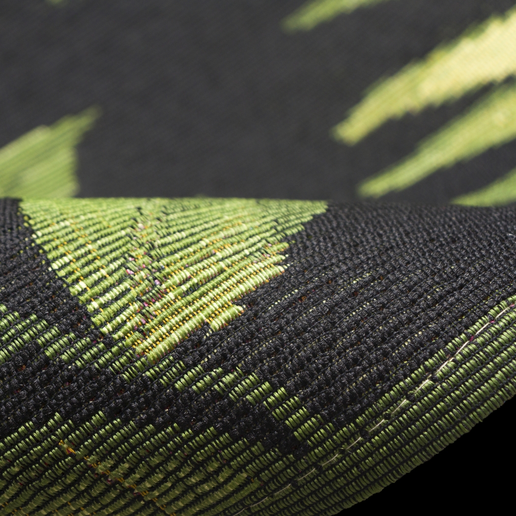 Guthrie Black 6'6 x 9'4 Indoor/Outdoor Rug - Thumbnail - Image 3