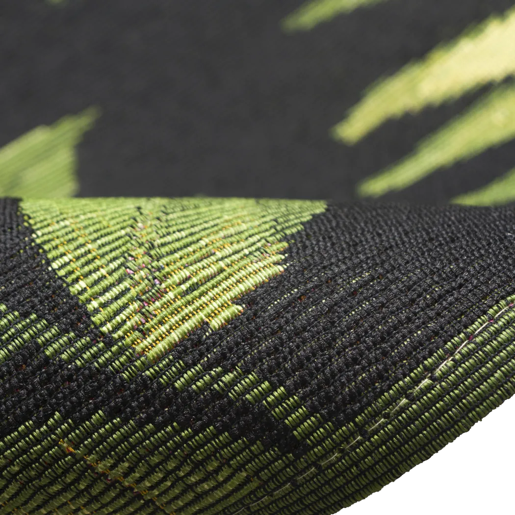 Guthrie Black 7'10 x 9'10 Indoor/Outdoor Rug - Thumbnail - Image 3