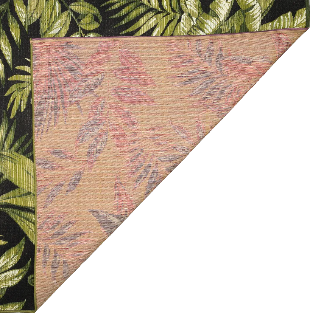 Guthrie Black 7'10 x 9'10 Indoor/Outdoor Rug - Thumbnail - Image 6