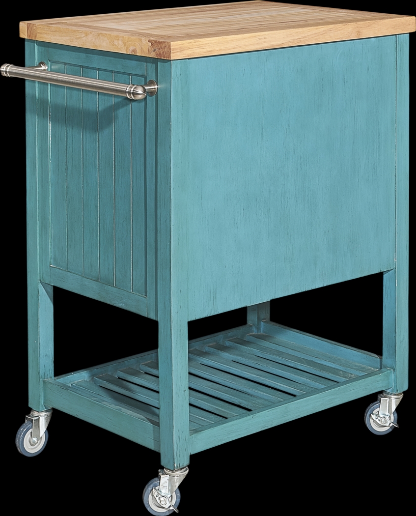 Gwendoline Teal Bar Cart - Thumbnail - Image 4