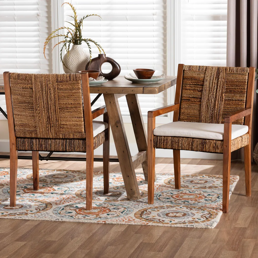 Gwenrel Brown Arm Chair, Set of 2 - Image 2