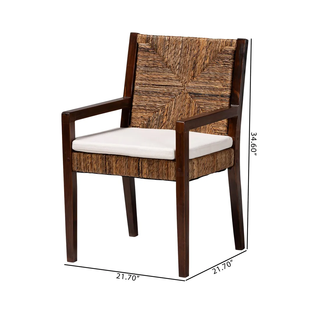 Gwenrel Dark Brown Arm Chair, Set of 2 - Image 6