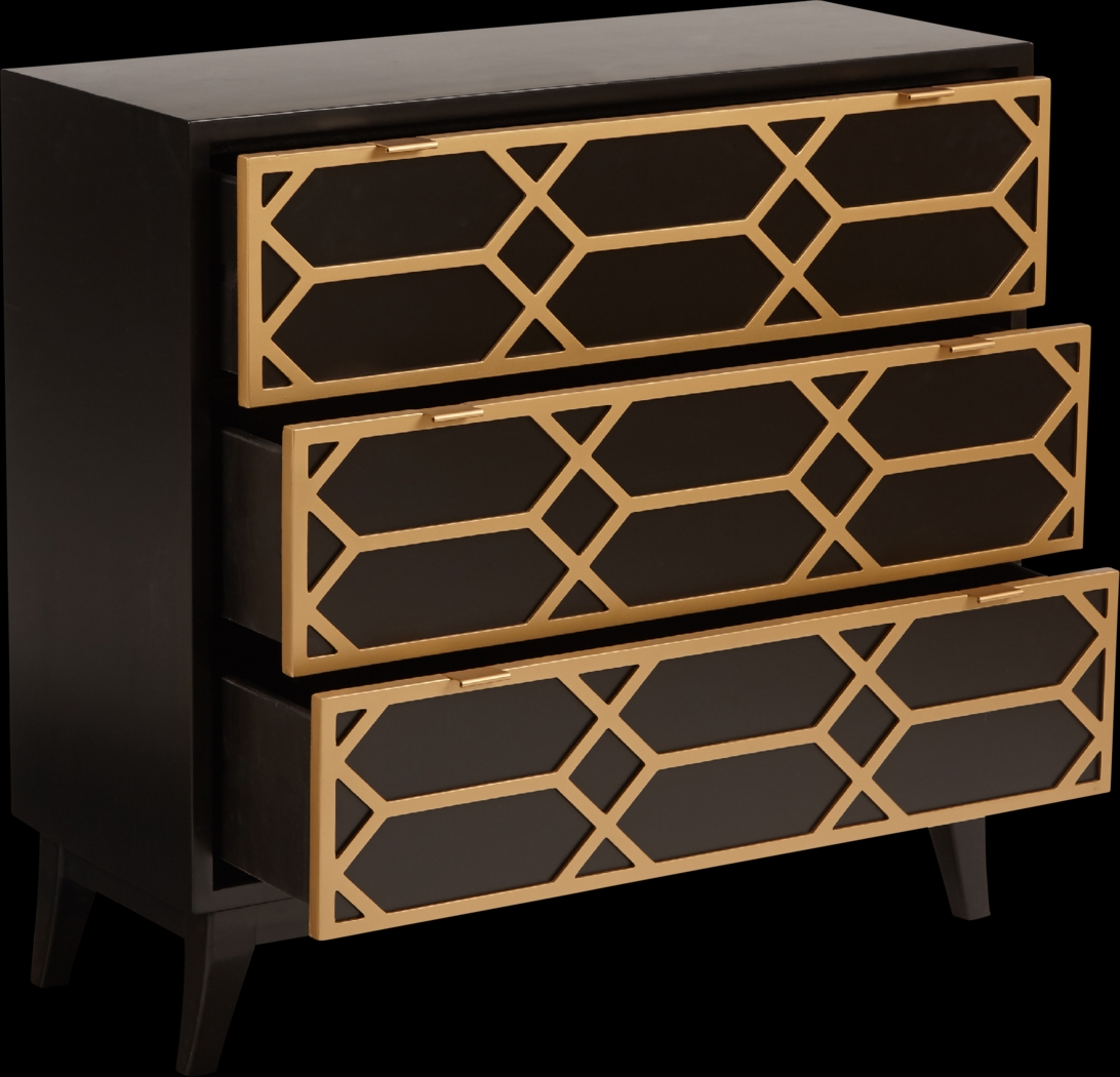Gwinns Black Accent Cabinet - Thumbnail - Image 4