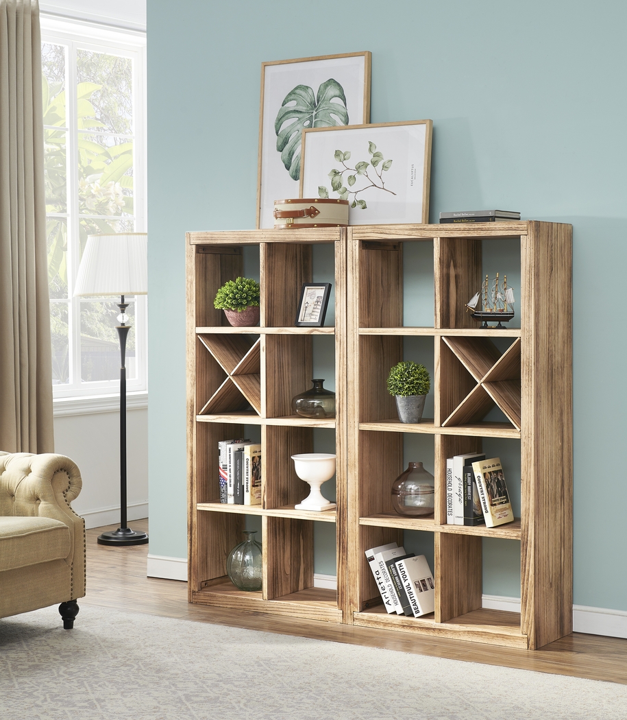 Gwinnstone Brown Bookcase - Thumbnail - Image 6