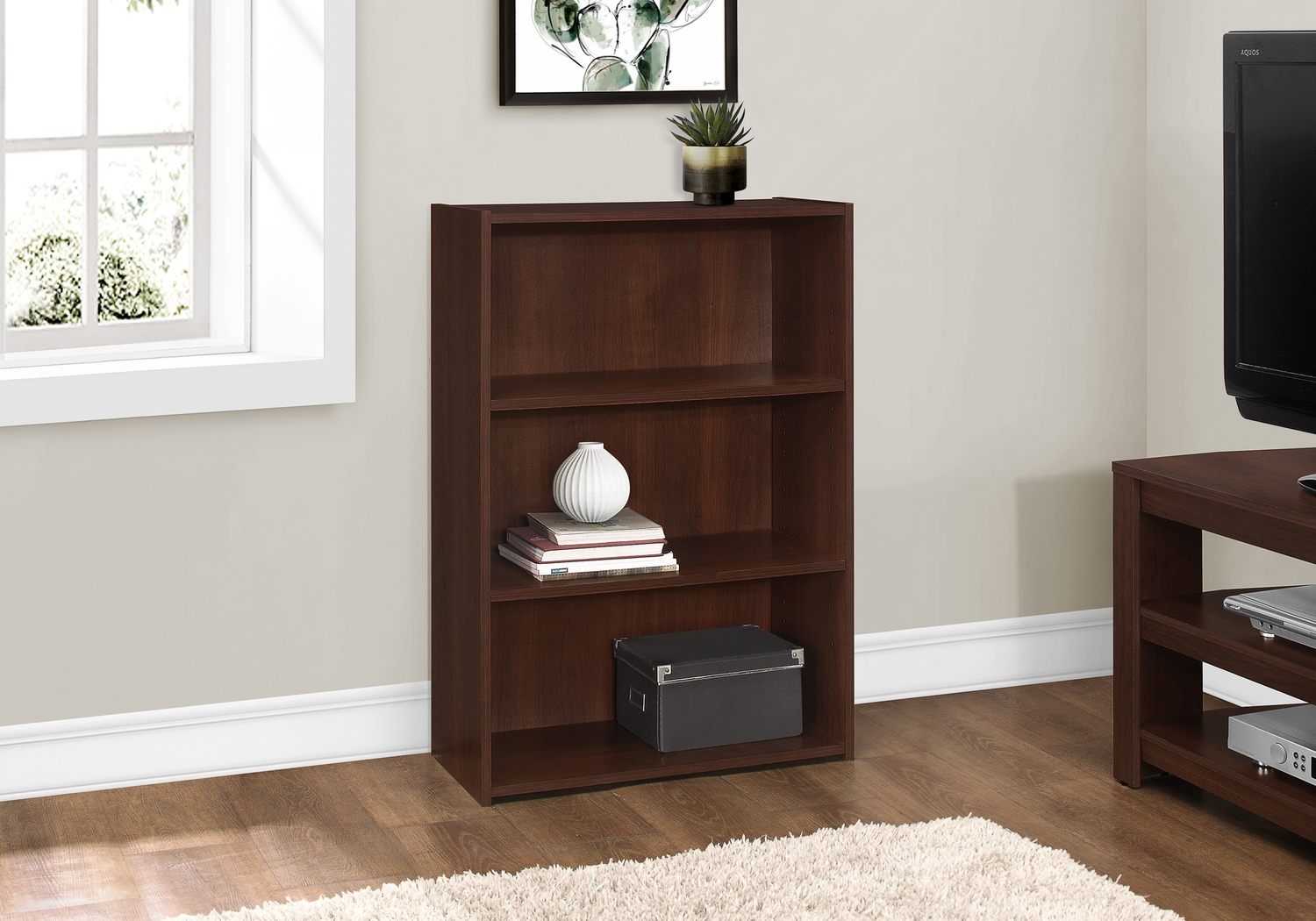 Gwynnwood Cherry Bookcase - Thumbnail - Image 2