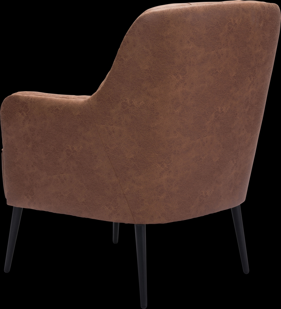 Habiet Brown Accent Chair - Thumbnail - Image 6