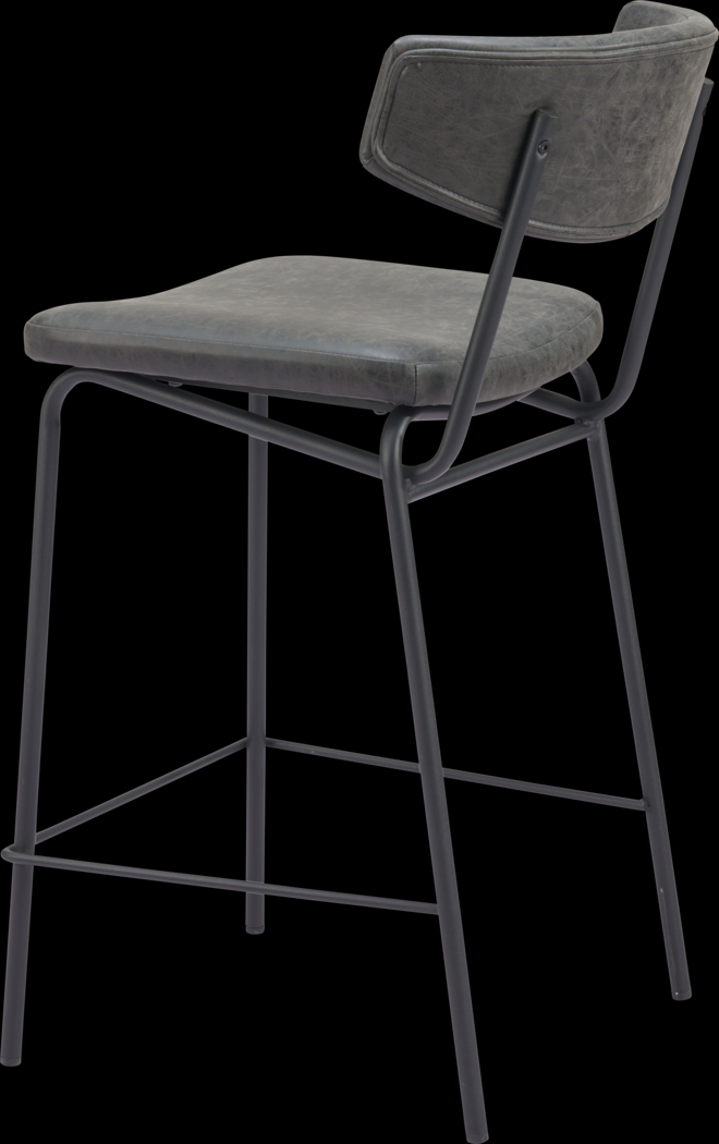 Haciendas Black Counter Height Stool, Set of 2 - Thumbnail - Image 7