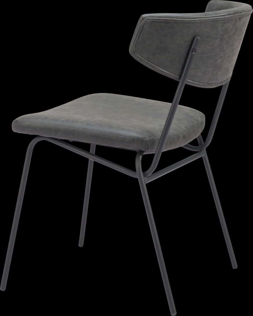 Haciendas Black Side Chair, Set of 2 - Thumbnail - Image 6