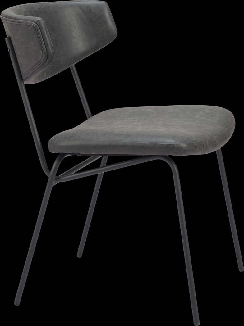 Haciendas Black Side Chair, Set of 2 - Thumbnail - Image 7