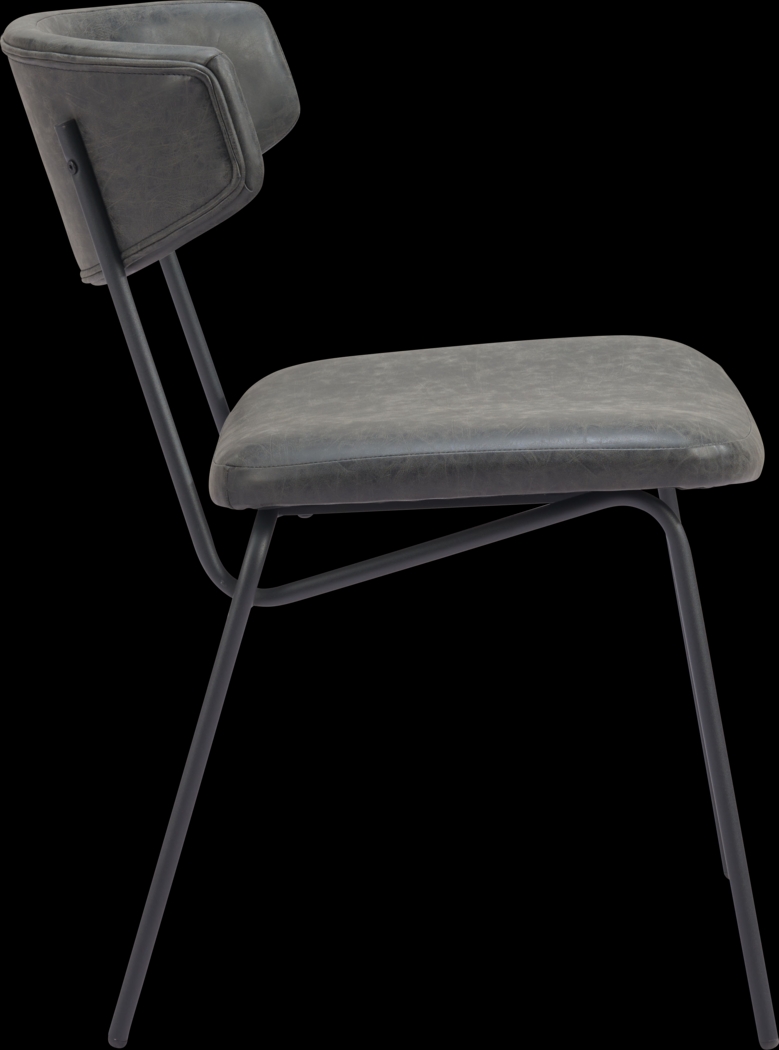 Haciendas Black Side Chair, Set of 2 - Thumbnail - Image 8