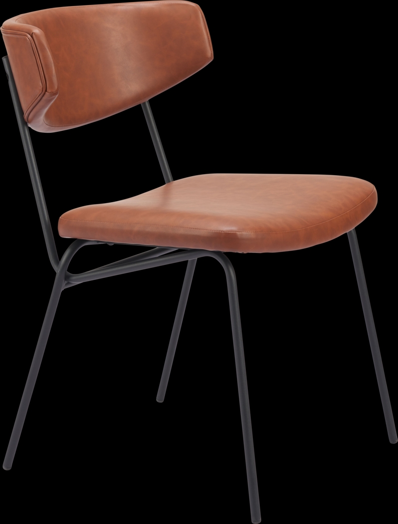 Haciendas Brown Side Chair, Set of 2 - Thumbnail - Image 3