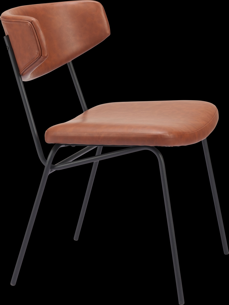 Haciendas Brown Side Chair, Set of 2 - Thumbnail - Image 4