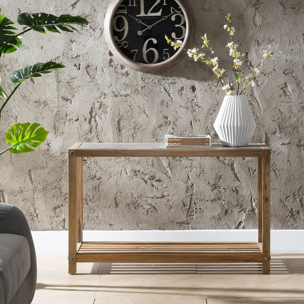 Hackemann Gray Console Table - Thumbnail - Image 2