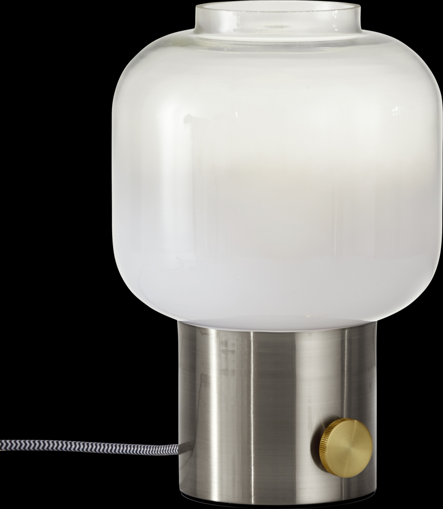 Hadan Gray Table Lamp - Thumbnail - Image 1