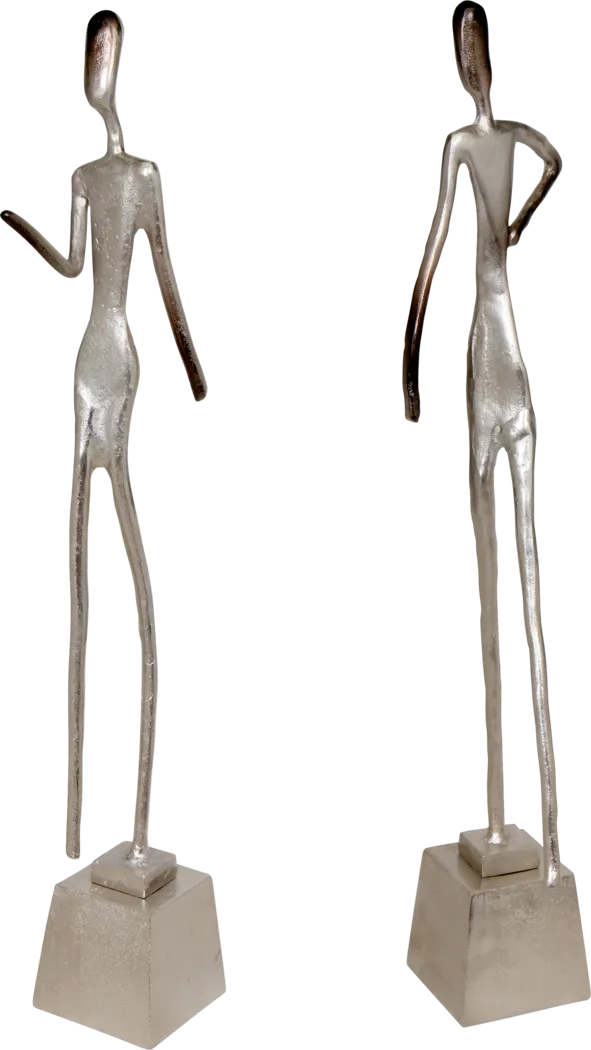 Haddington Silver Set of 2 Sculptures - Thumbnail - Image 1