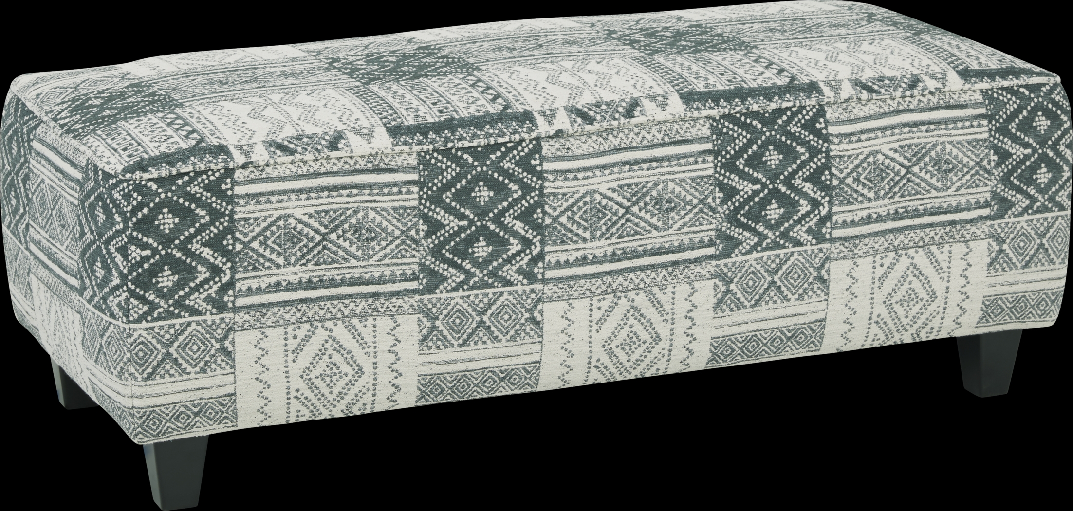 Haden Crossing Blue Cocktail Ottoman - Thumbnail - Image 1