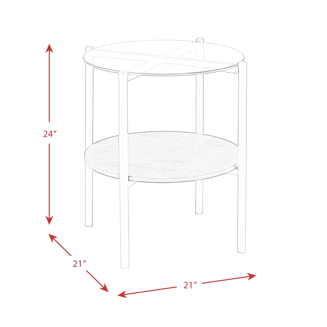 Hadirans Black 3 Pc. Occasional Set - Thumbnail - Image 13