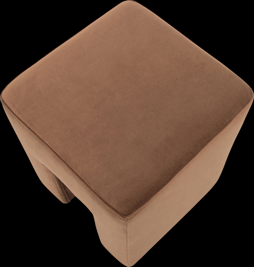 Hadria Brown Ottoman - Thumbnail - Image 2