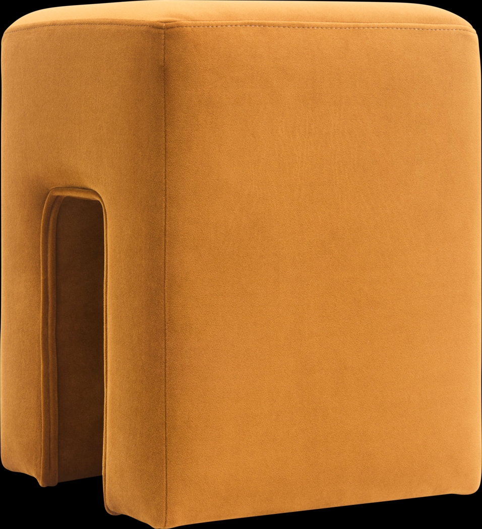 Hadria Yellow Ottoman - Thumbnail - Image 2