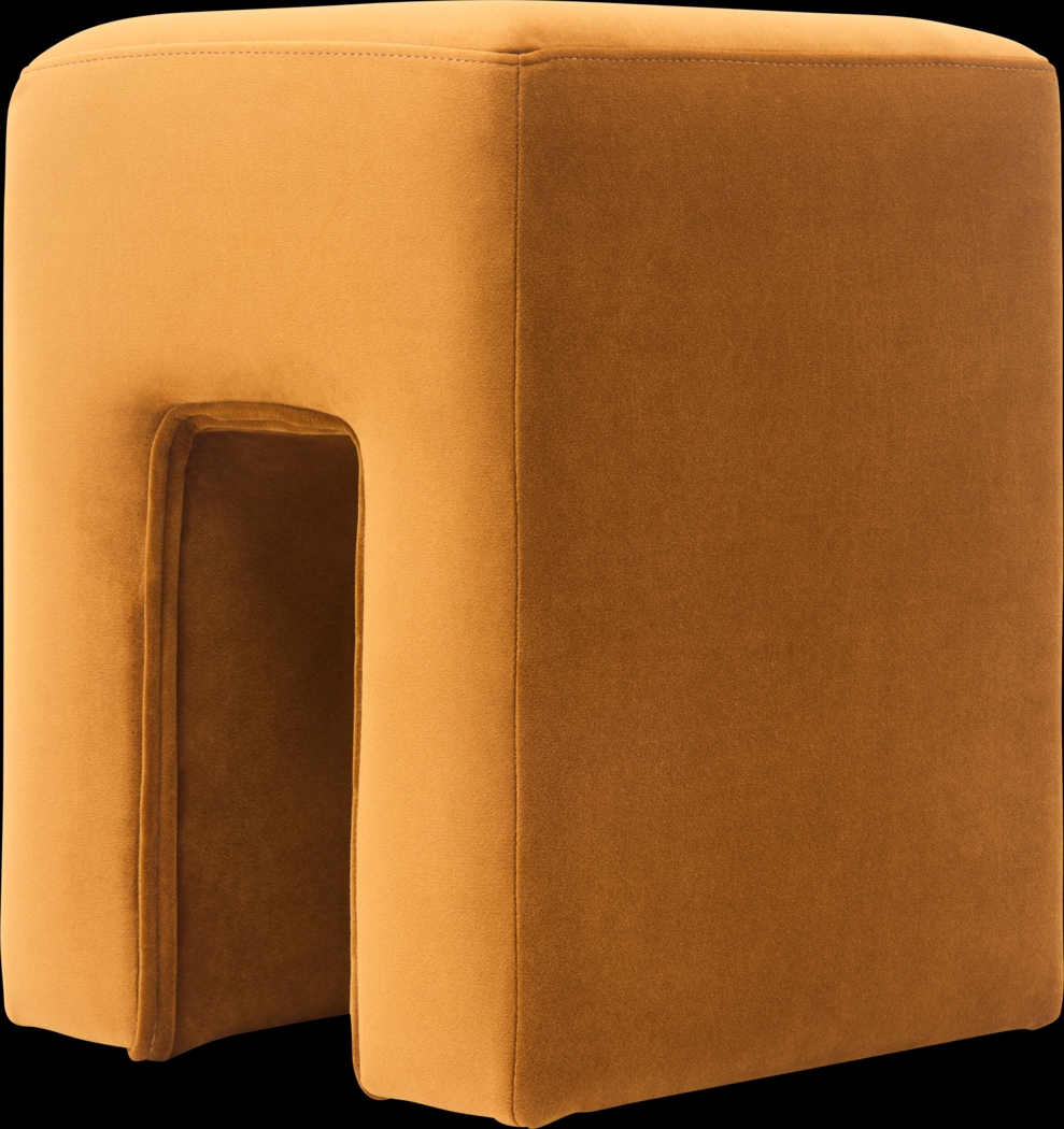 Hadria Yellow Ottoman - Thumbnail - Image 1