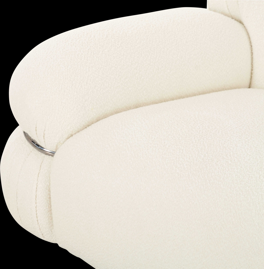 Hadtner Cream Sofa - Thumbnail - Image 4
