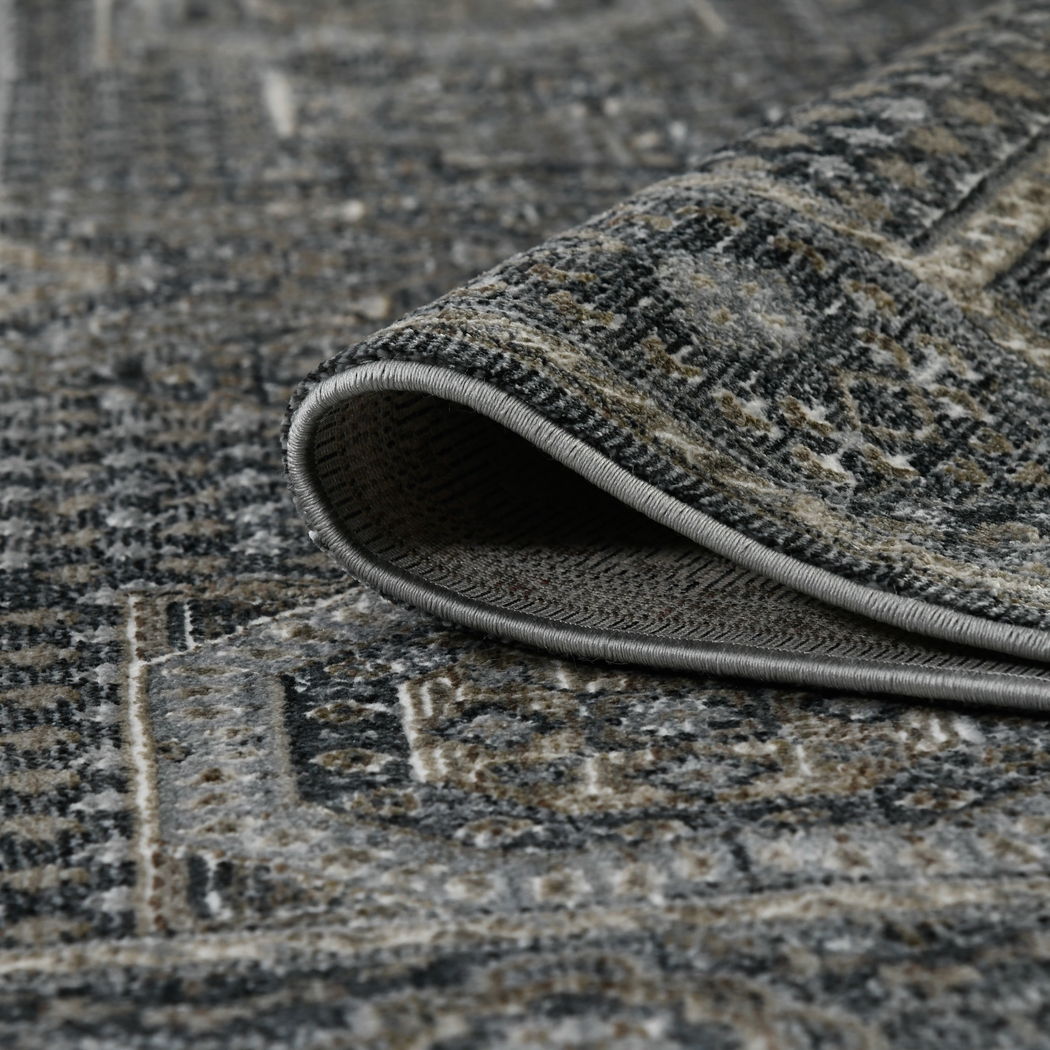 Haertley Charcoal 10'3 x 14'3 Rug - Thumbnail - Image 8