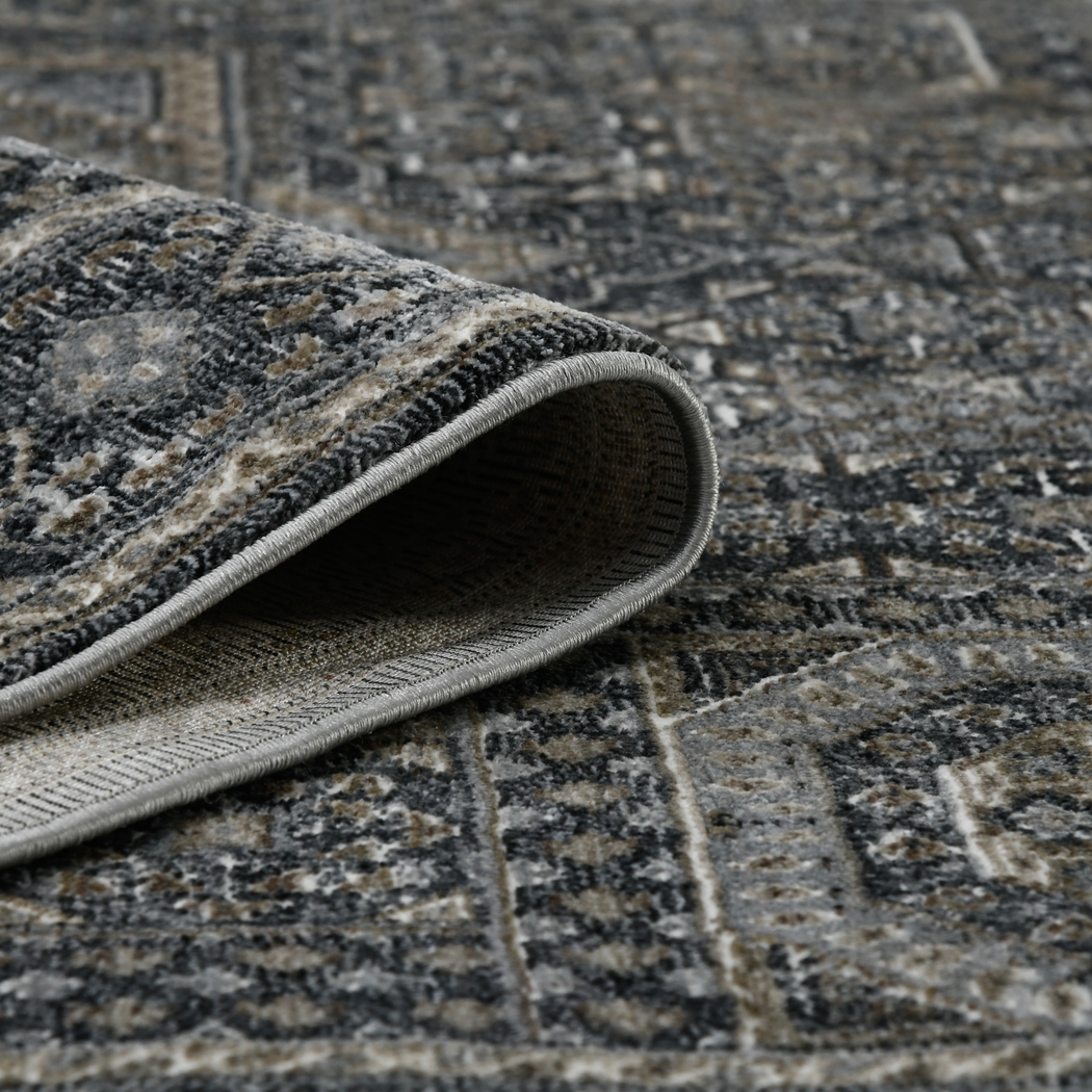 Haertley Charcoal 5'3 x 7'10 Rug - Thumbnail - Image 7