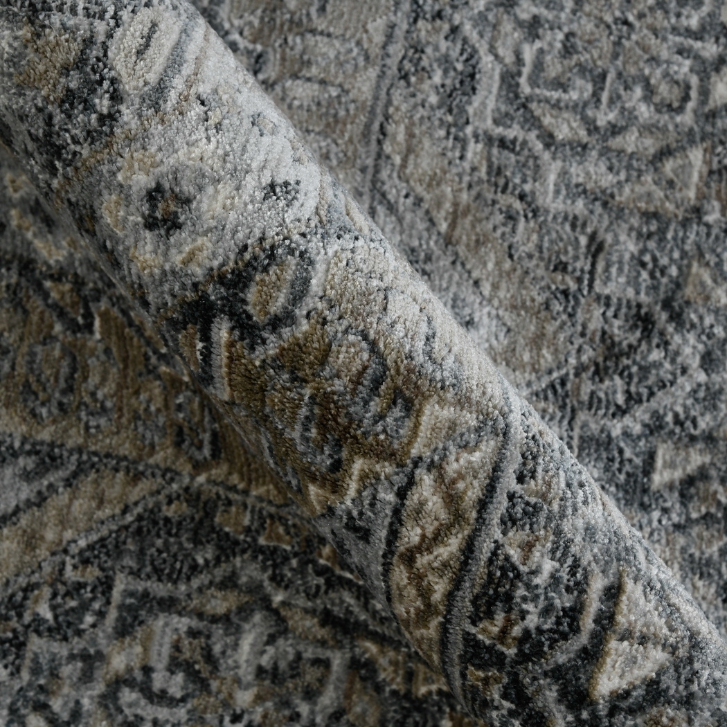 Haertley Charcoal 9'3 x 12'3 Rug - Thumbnail - Image 7
