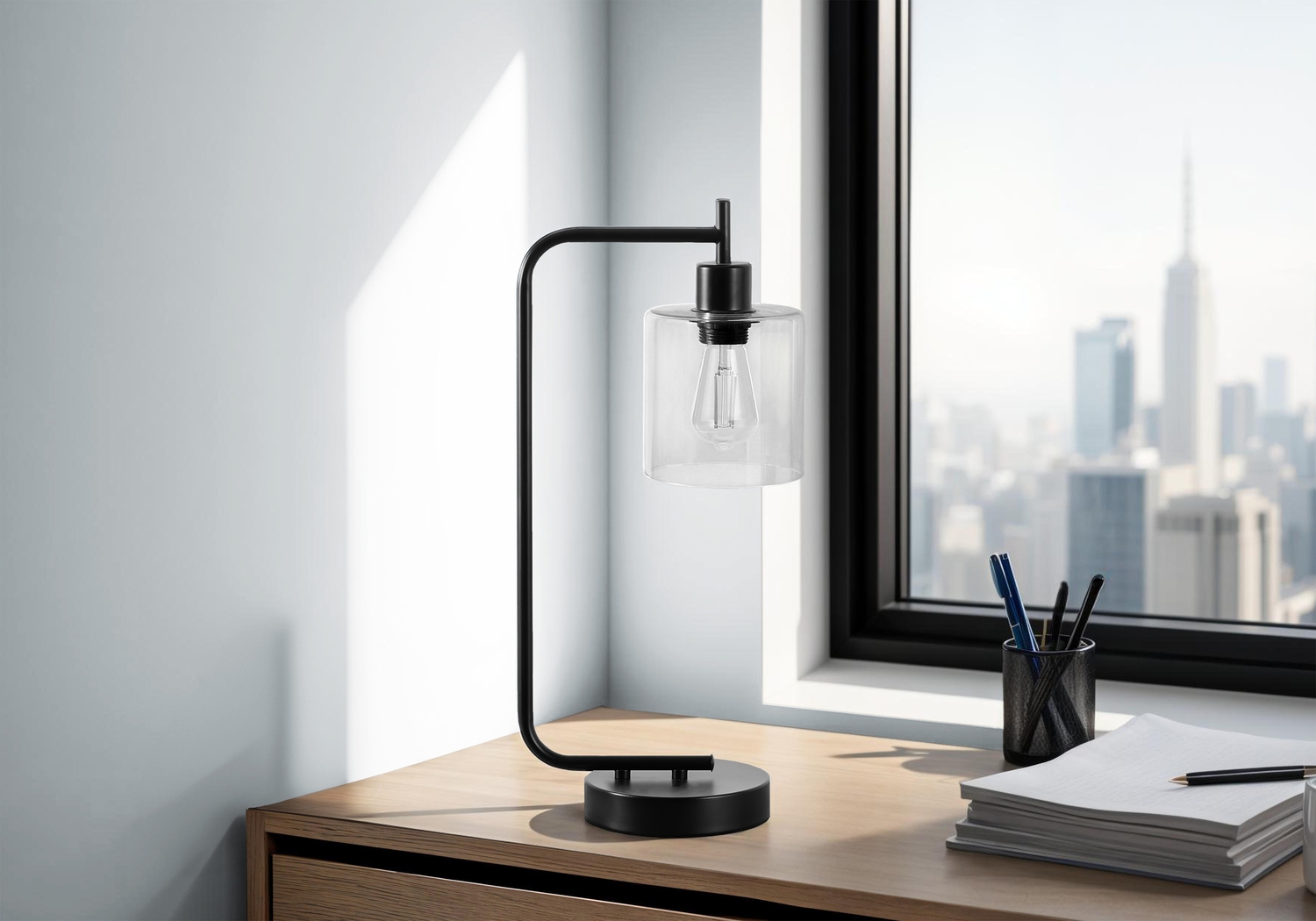 Hafeli Cay Black Lamp - Thumbnail - Image 2