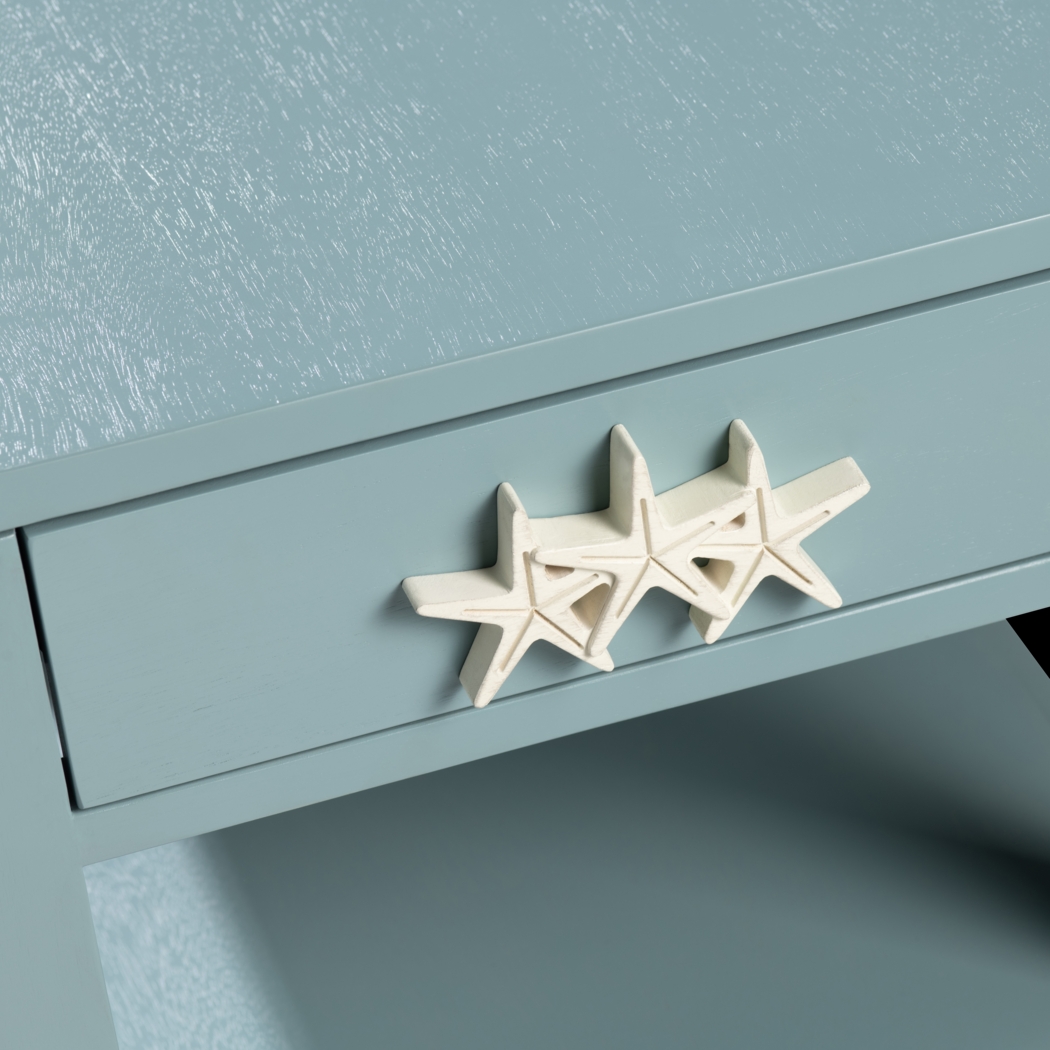 Hafez Blue End Table - Thumbnail - Image 4