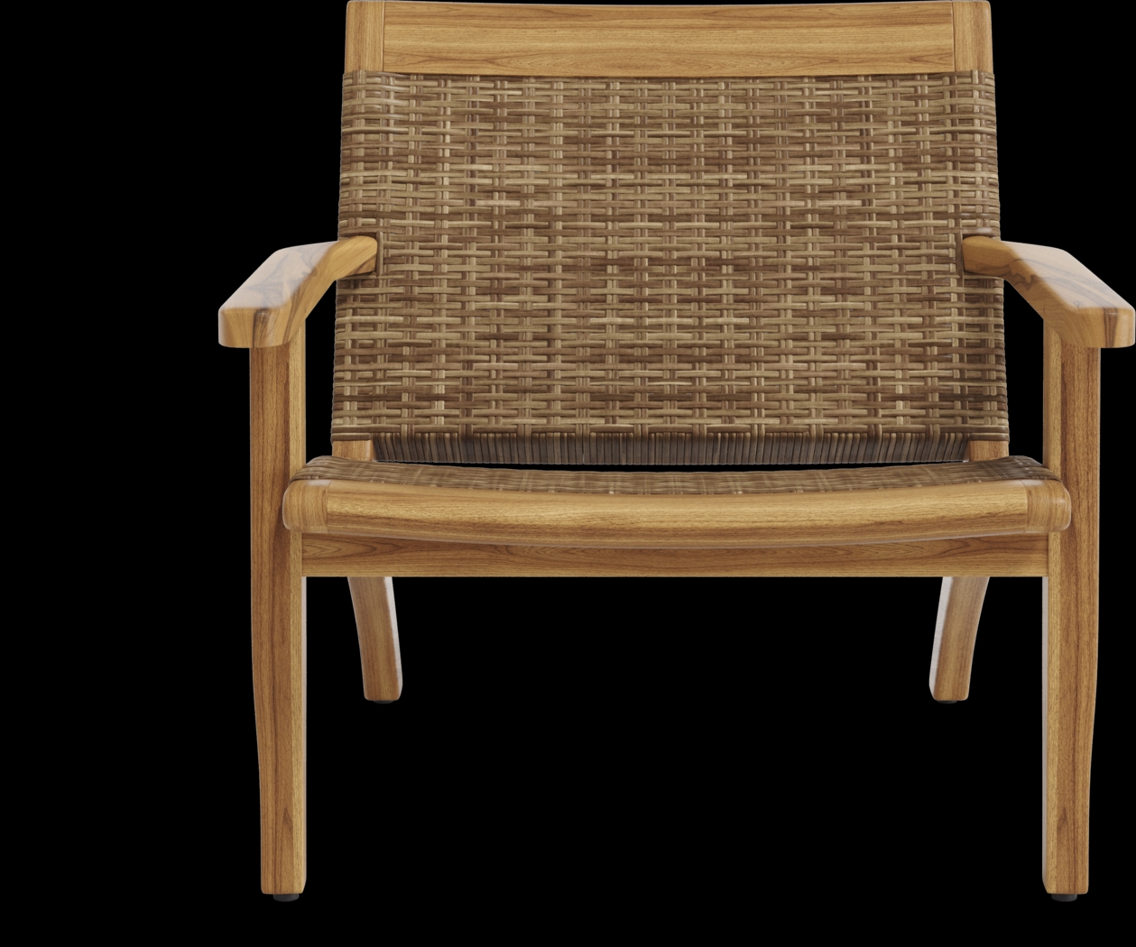Hagen Teak 3 Pc Outdoor Seating Set - Thumbnail - Image 3