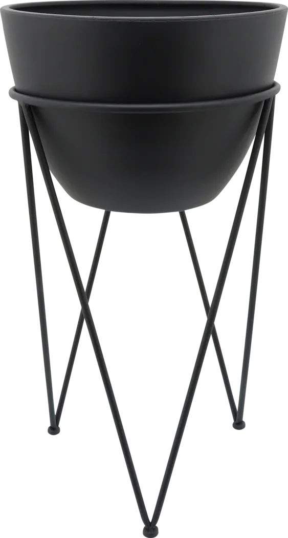 Hagwood Black Planter - Thumbnail - Image 1