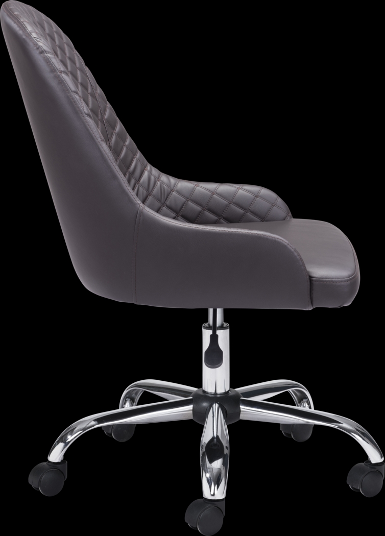 Hahny Brown Office Chair - Thumbnail - Image 2