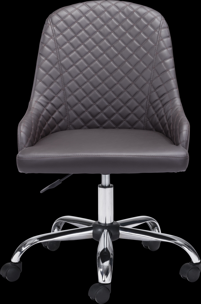 Hahny Brown Office Chair - Thumbnail - Image 3