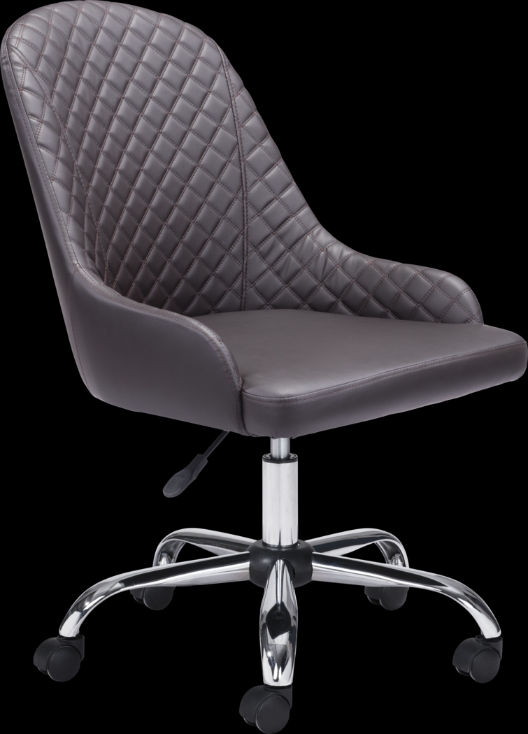 Hahny Brown Office Chair - Thumbnail - Image 1