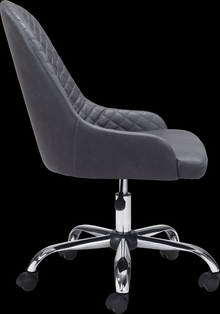 Hahny Gray Office Chair - Thumbnail - Image 2