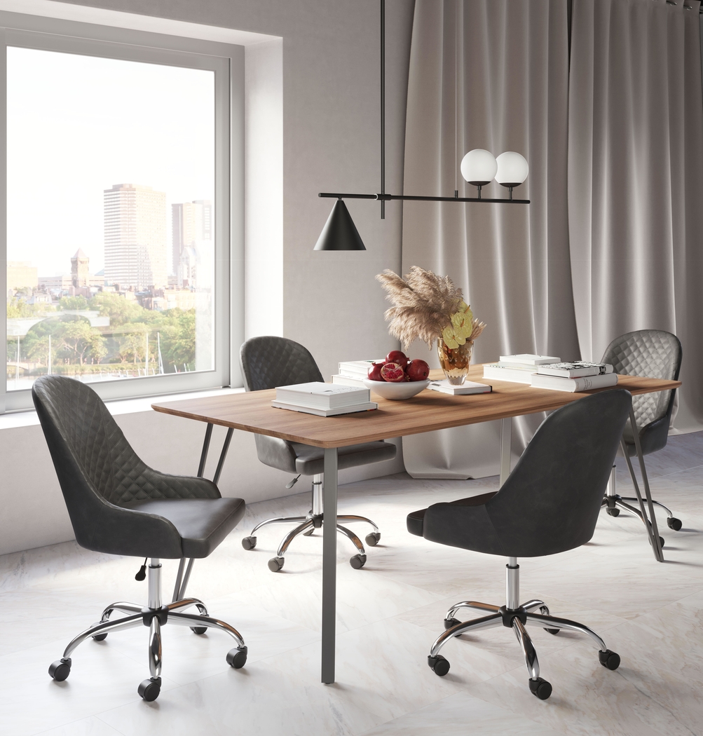 Hahny Gray Office Chair - Thumbnail - Image 7
